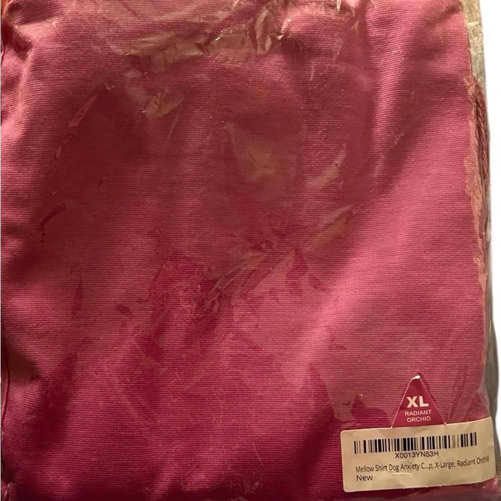 🐾 Mellow Out! XL Dog Anxiety Shirt | Radiant Orchid | Calming + Cozy - Picture 3 of 7